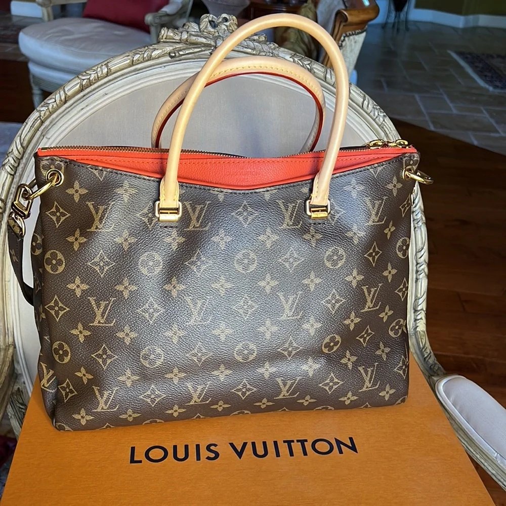LOUIS VUITTON PALLAS MM - Used One Time - Picture 3 of 17